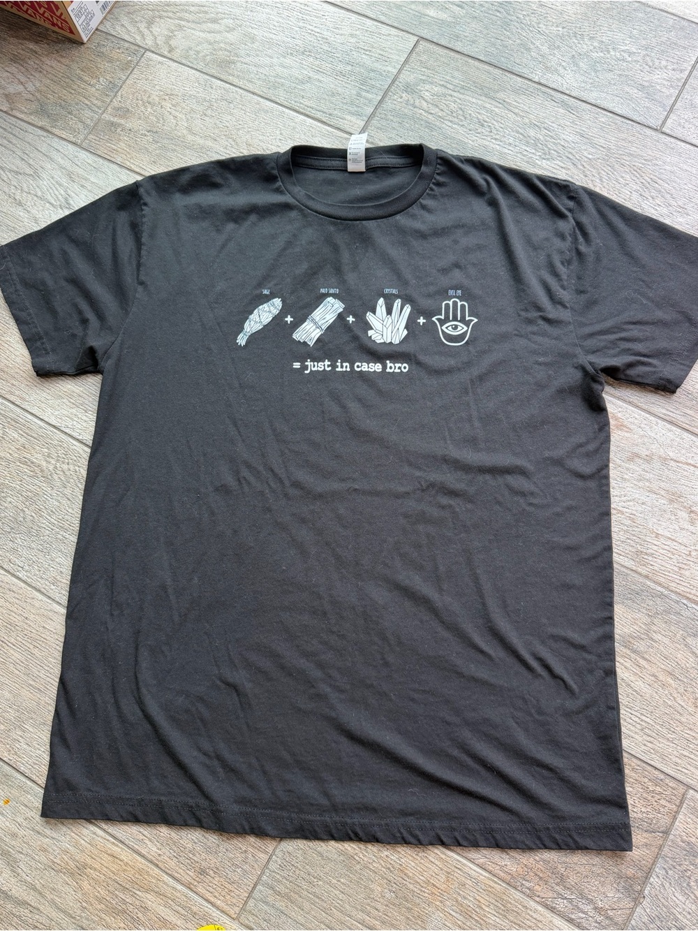 Just In Case Bro Unbranded Unisex T-shirt Size Large